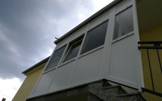 ZASTEKLITEV BALKONA/VERANDE SEŽANA